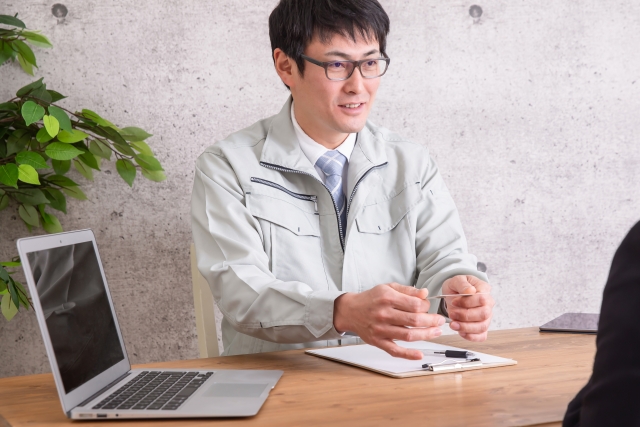 説明する業者