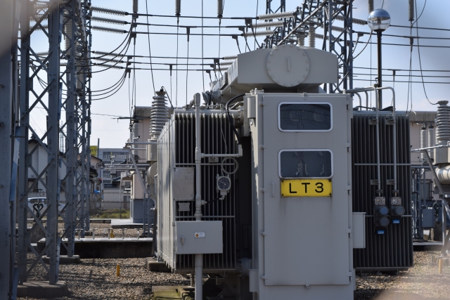 屋外変電設備