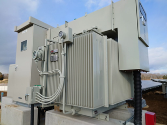 変圧器の外観