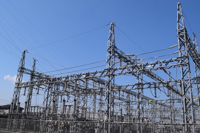 屋外変電設備