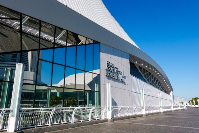 パシフィコ横浜のエントランス