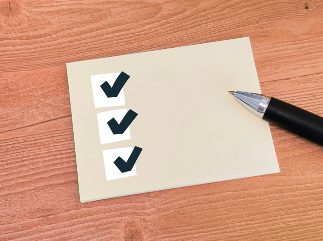 チェックシート